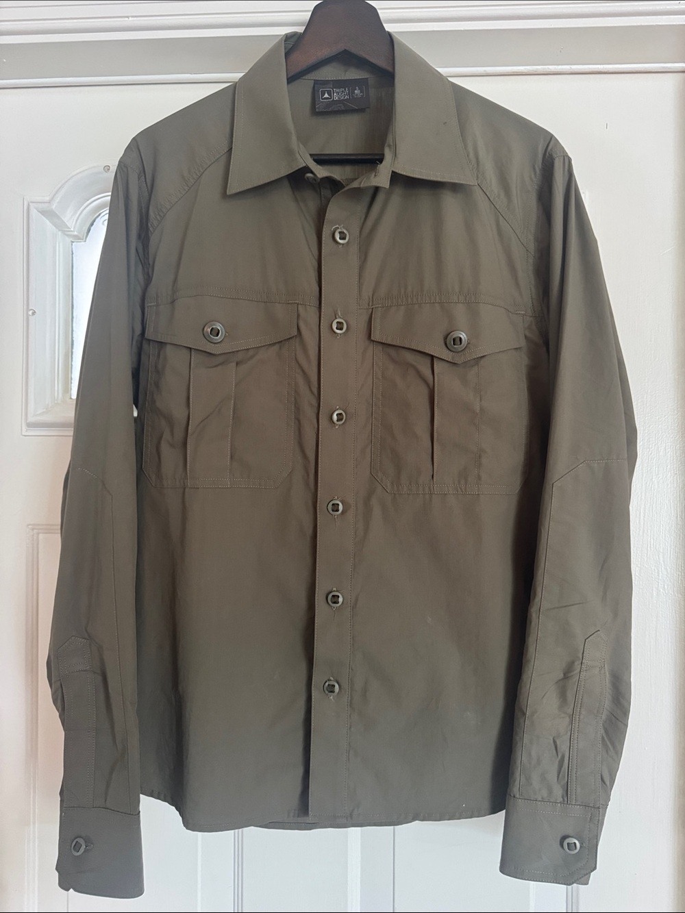 Triple Aught Design Olive Green Lightweight Haven CPO Button-Up